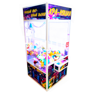 Автомат с игрушками Кра-Няшка белый Стильный Хватайка