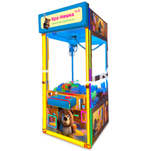Автомат с игрушками Яркая Кра-Няшка — 3 Мишка Хватайка