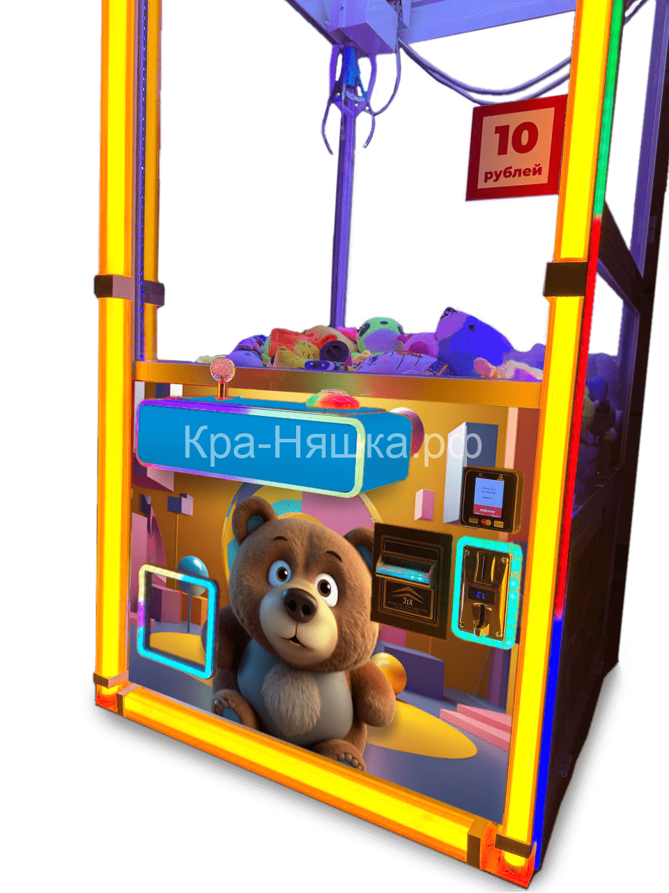 Автомат с игрушками Яркая Кра-Няшка — 3 Мишка