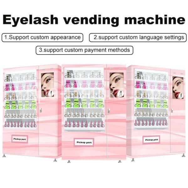 Вендинговый автомат для торговли накладными ресницами и косметикой