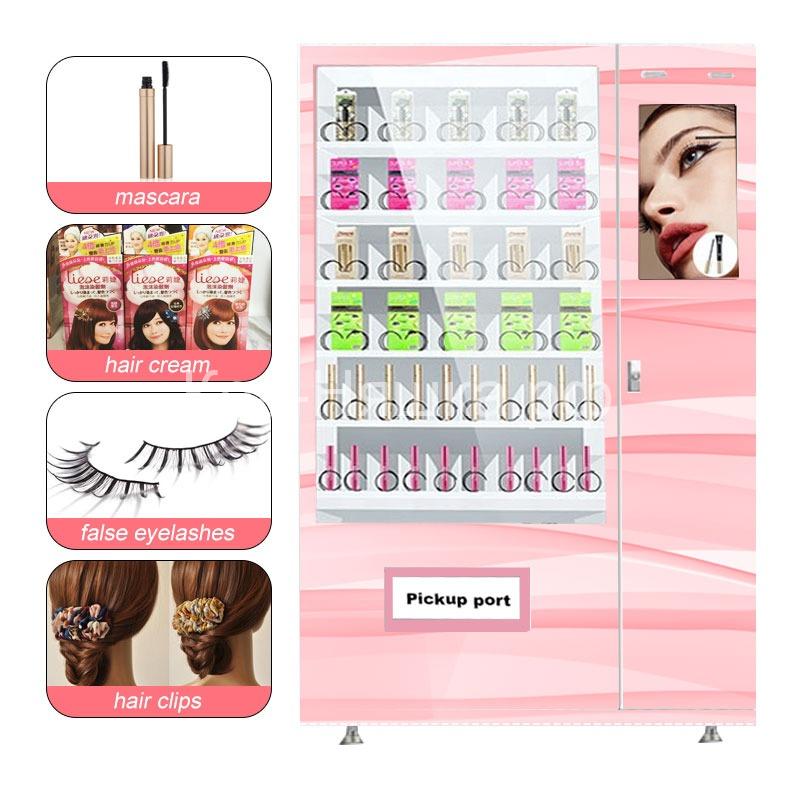 Вендинговый автомат для торговли накладными ресницами и косметикой