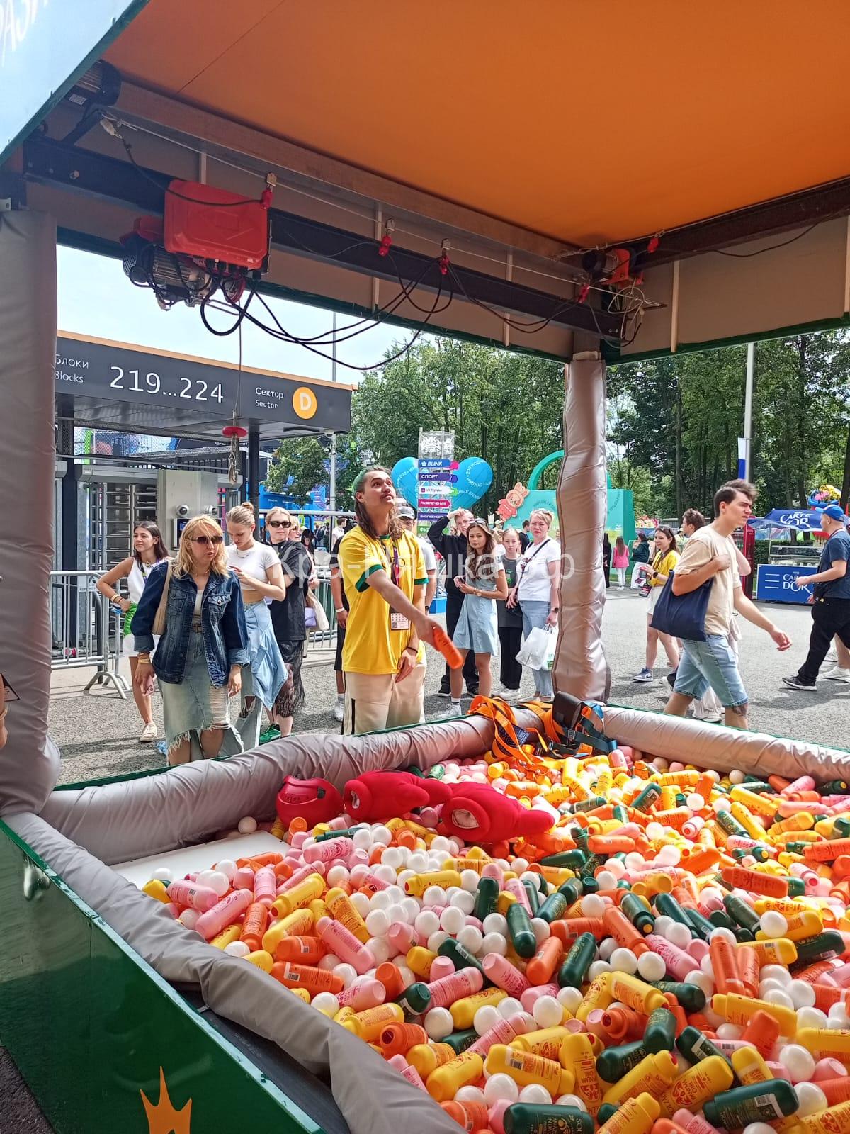 Аттракцион Мега хватайка Кран