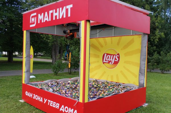 Аренда Аттракциона человеческий кран