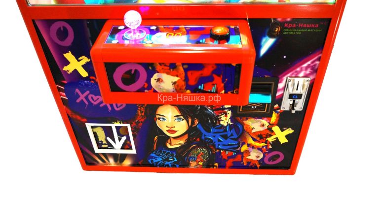 Автомат с игрушками Кра-Няшка красный Модный 7